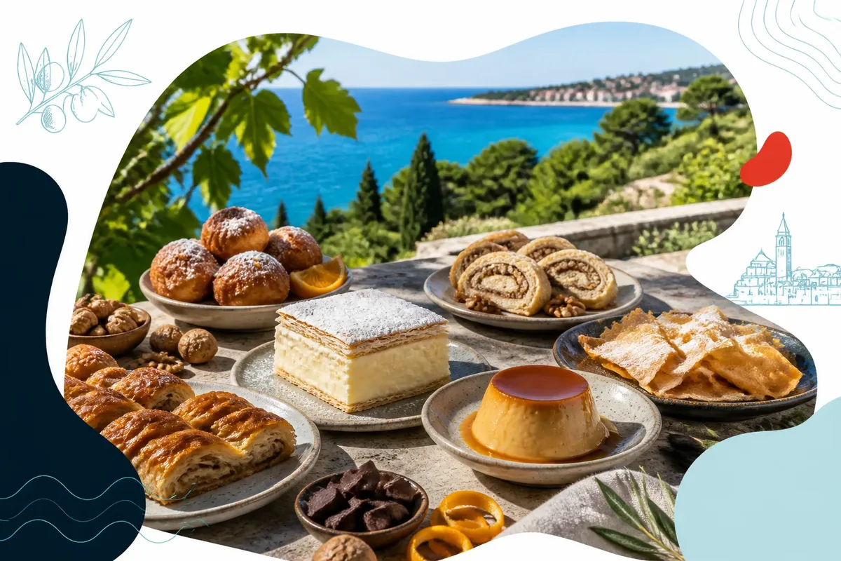 Desserts croates : 10 douceurs à découvrir