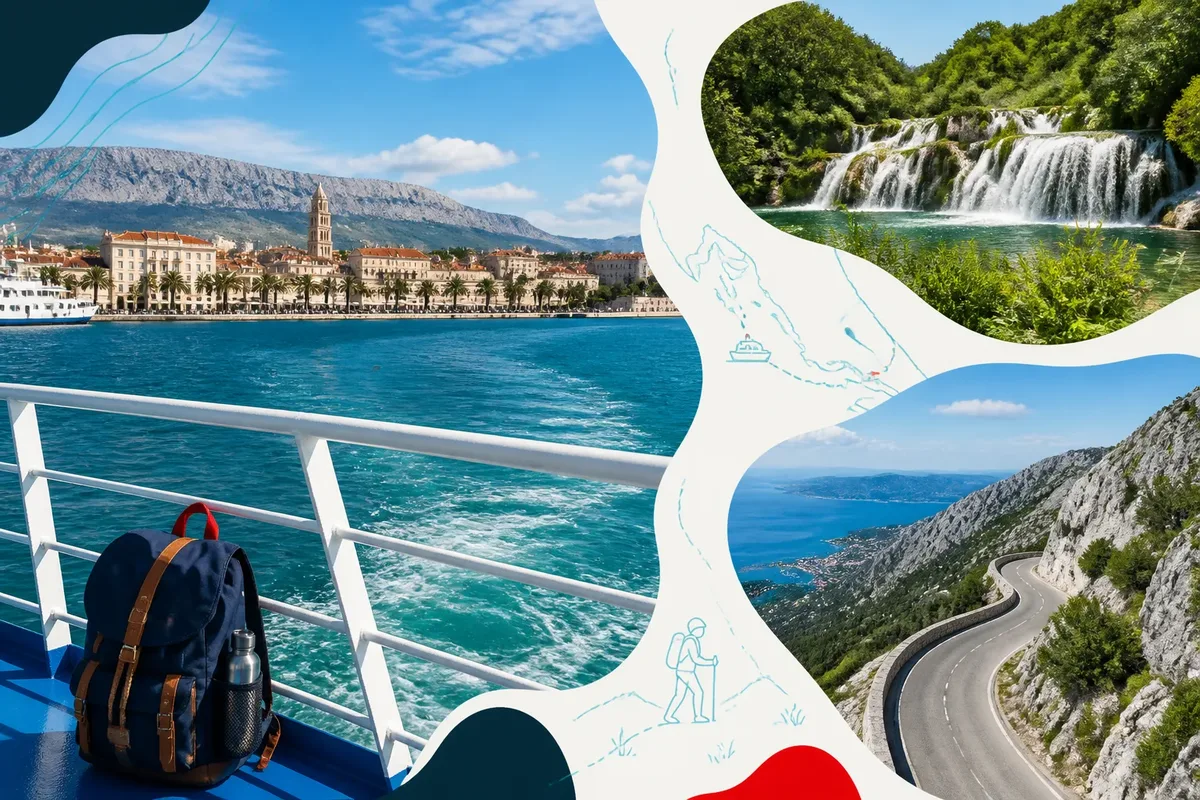 Une semaine depuis Split entre îles et parcs naturels